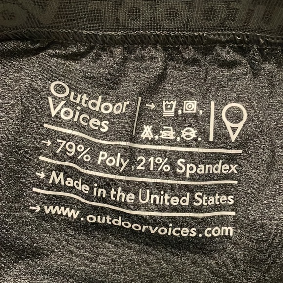 Outdoor Voices Zoom Logo-Waist Leggings - Picture 6 of 6